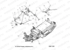 CHASSIS | CHASSIS, CHASSIS ASM. and OVER STRUCTURE - S20DDL8RS/8REM ALL OPTIONS (C601330)