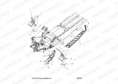 CHASSIS | CHASSIS, CLUTCH GUARD and FOOTRESTS - S20ELS8PS ALL OPTIONS (600258)