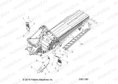 CHASSIS | CHASSIS, CLUTCH GUARD, FOOTRESTS, AND RUNNING BOARDS - S20EFS8PS ALL OPTIONS (C601290)