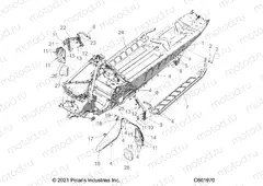 CHASSIS | CHASSIS, CLUTCH GUARD, FOOTRESTS, AND RUNNING BOARDS - S22TLG6RS/6RE ALL OPTIONS (C601988)