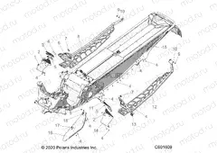 CHASSIS | CHASSIS, CLUTCH GUARD, FOOTRESTS, and RUNNINGBOARDS - S22TDL8RS/8RE ALL OPTIONS (C601609)