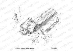 CHASSIS | CHASSIS, CLUTCH GUARD/FOOTRESTS/RUNNING BOARDS - S20EDE8PS ALL OPTIONS (C601279)