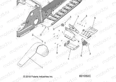 CHASSIS | CHASSIS, FOOTREST-LH and CLUTCH GUARD - S120MDX6JSA/6JEA (601050C)