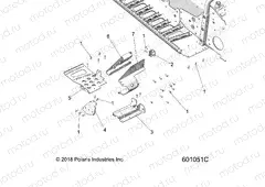 CHASSIS | CHASSIS, FOOTREST-RH - S22MDX6DSA/6DEA (601051C)
