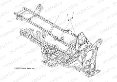 CHASSIS | CHASSIS, FRAME - A09DN50AB/AZ (49ATVFRAME08SPTRG500)