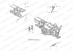 CHASSIS | CHASSIS, FRAME - A10CL76AA (49ATVFRAME096X6)