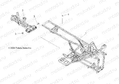 CHASSIS | CHASSIS, FRAME - A10LH27AX/AZ (49ATVFRAME09SP300)