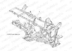 CHASSIS | CHASSIS, FRAME - A13MB46TH (49ATVFRAME11SP500)