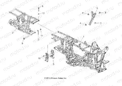 CHASSIS | CHASSIS, FRAME - A15S6A76FA (49ATVFRAME116X6)
