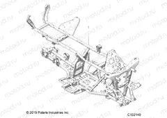 CHASSIS | CHASSIS, FRAME - A20SEF57C1/S57C1/C2/C5/C9/CK/CY/F1/F2 (C102149)