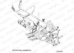 CHASSIS | CHASSIS, FRAME - A20SHE57FP/S57CP/FP/CU (C102169)