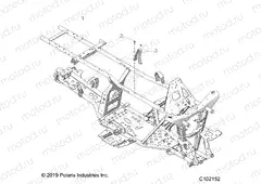CHASSIS | CHASSIS, FRAME - A20SWE57A1/3A1 (102152)