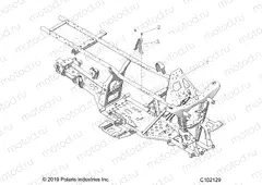 CHASSIS | CHASSIS, FRAME - A20SWE57F1/S57C1/C2 (C102129)