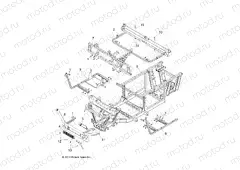 CHASSIS | CHASSIS, FRAME and FRONT BUMPER - R13RH76AG/AH/AN (49RGRFRAME13800MID)