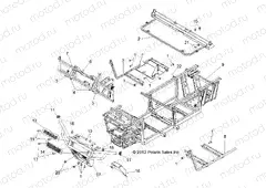 CHASSIS | CHASSIS, FRAME and FRONT BUMPER - R13TH76/7E ALL OPTIONS (49RGRCHASSIS128004X4)