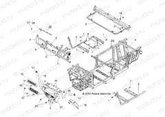 CHASSIS | CHASSIS, FRAME and FRONT BUMPER - R13TH90DG (49RGRCHASSIS13900D)