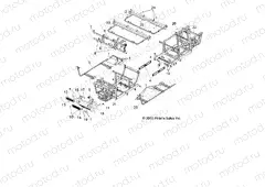 CHASSIS | CHASSIS, FRAME and FRONT BUMPER - R13WH90DG (49RGRCHASSIS13DCREW)