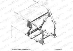 CHASSIS | CHASSIS, FRONT FRAME - L22G2AEALA/DEALA/4AEALA/6AEALA (C300342-1)