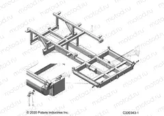 CHASSIS | CHASSIS, LOWER FRAME, ELXD - L22G2DEALA (C300343-1)