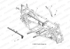 CHASSIS | CHASSIS, MAIN FRAME - A10ZX85FL/FF (49ATVFRAME10SPXP550)