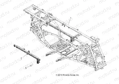 CHASSIS | CHASSIS, MAIN FRAME - A11TN85AA (49ATVFRAME11SPTRG550)
