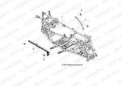 CHASSIS | CHASSIS, MAIN FRAME - A15SXE85FI (49ATVFRAME15850SP)