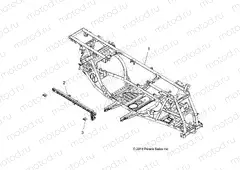 CHASSIS | CHASSIS, MAIN FRAME - A15SYE85FS (49ATVFRAME15850TRG)