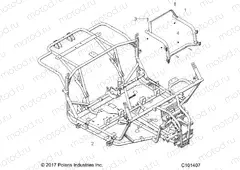 CHASSIS | CHASSIS, MAIN FRAME - A20HZB15A1/A2/B1/B2 (C101407)