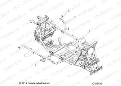 CHASSIS | CHASSIS, MAIN FRAME - A20SGE95AK (C102102)