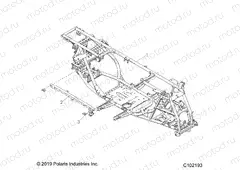 CHASSIS | CHASSIS, MAIN FRAME - A20SYE85AP/CAP (C102193)