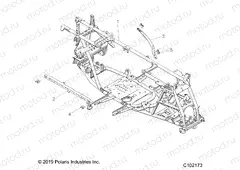 CHASSIS | CHASSIS, MAIN FRAME - A22SVE95KK (C102173)