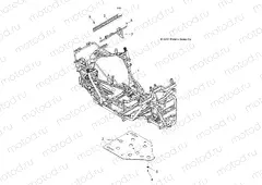 CHASSIS | CHASSIS, MAIN FRAME AND SKID PLATE - A15DAH32EJ (49ATVSKIDPLATE15325)
