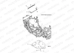 CHASSIS | CHASSIS, MAIN FRAME AND SKID PLATE - A16DAE87AL (100214)