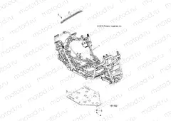 CHASSIS | CHASSIS, MAIN FRAME AND SKID PLATE - A17DAA50A7 (101122)