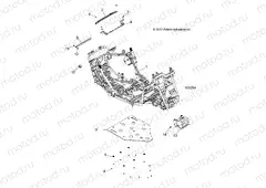 CHASSIS | CHASSIS, MAIN FRAME AND SKID PLATE - A18DCE87BB (101294)