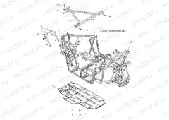 CHASSIS | CHASSIS, MAIN FRAME and SKID PLATE - R10VH76FX (49RGRFRAME09RZR)