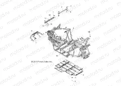CHASSIS | CHASSIS, MAIN FRAME and SKID PLATE - R13VH57FX (49RGRFRAME12RZR570)