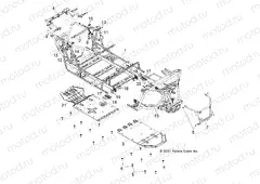 CHASSIS | CHASSIS, MAIN FRAME and SKID PLATE - Z14XT9EFX (49RGRFRAME12RZRXP4)