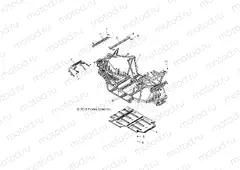 CHASSIS | CHASSIS, MAIN FRAME and SKID PLATE - Z15VHA57AJ/E57AS/AK (49RGRFRAME14RZR570)