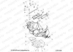 CHASSIS | CHASSIS, MAIN FRAME AND SKID PLATE - Z20A5K87BG (C701029)