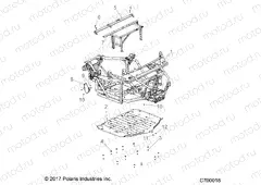 CHASSIS | CHASSIS, MAIN FRAME AND SKID PLATES - R21RRM99AG (C700018)