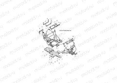 CHASSIS | CHASSIS, MAIN FRAME AND SKID PLATES - Z15VDE99FV (49RGRFRAME151000)