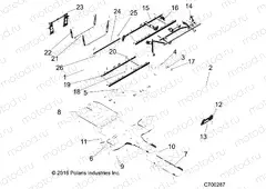 CHASSIS | CHASSIS, MAIN FRAME AND SKID PLATES - Z20N4E99AC/AL/AN/BC/BL/BN/M99AL/K99AF/AK/BF/BK (C700287)