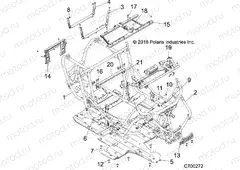 CHASSIS | CHASSIS, MAIN FRAME AND SKID PLATES - Z21NAE99FG/E99NG/S99CG/S99FG (C700272)