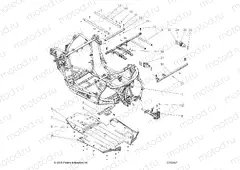 CHASSIS | CHASSIS, MAIN FRAME AND SKID PLATES - Z22MAE92AJ/BJ/AD/BD/AG/BG (C703030)