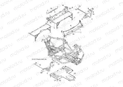 CHASSIS | CHASSIS, MAIN FRAME - D131D9JDJ/1L9JDJ/2M9JDJ (49BRUTUSFRAME13)