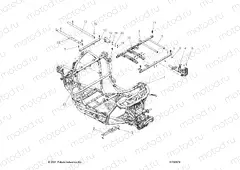 CHASSIS | CHASSIS, MAIN FRAME - Z22GAL92AG/AL/BG/BL (C702974)