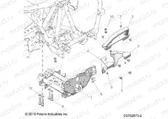 CHASSIS | CHASSIS, MOUNTING, FRONT GEARCASE - Z21R4F92AH/BH (C0702873-2)