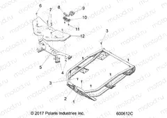 CHASSIS | CHASSIS, RACK ASM., ADVENTURE - S21FJE8 (600612C)