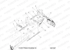 CHASSIS | CHASSIS, REAR, MISC. COVERS AND SNOWFLAP - S23TFK8RS (C601997)